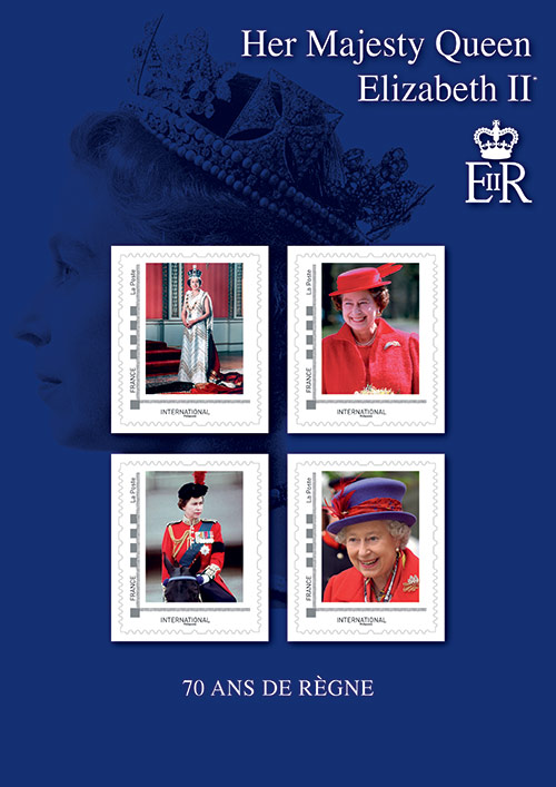 Timbres collector Her Majesty Queen Elizabeth II